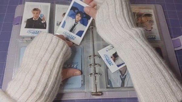 организация карт stray kids / мини реорганизация биндера ?