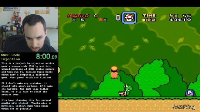 SNES Code Injection -- Flappy Bird in SMW смотреть онлайн