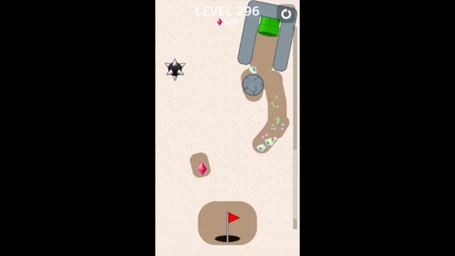 Golf Nest - Dig Your Way Out! Levels 291 - 300. 3 Stars Walkthrough. смотреть онлайн