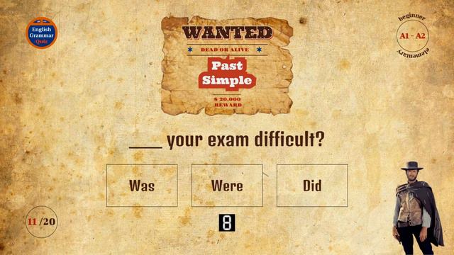 #relaxing #quiz Past Simple (20) #englishgrammar смотреть онлайн