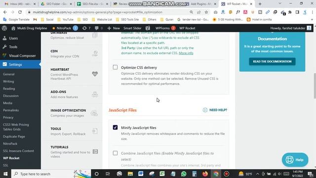 WordPress Website Speed Optimization 100% Working | WP Rocket Best Settings | Bangla 2022 смотреть онлайн