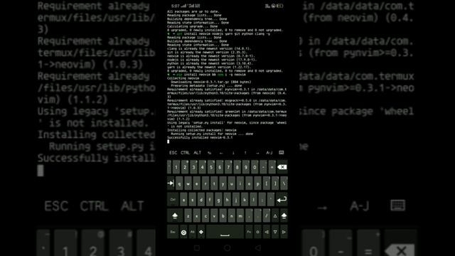 SetUp nvim in Termux as Boss IDE смотреть онлайн
