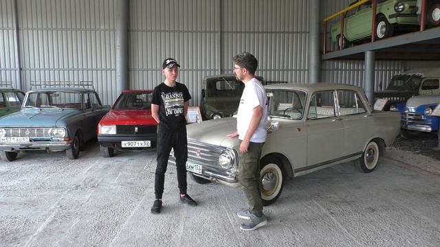 Москвич 408 экспортный вариант 1966 г.в. и его юный владелец. смотреть онлайн