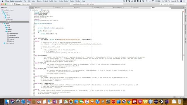 DB Class for SQLite - Develop Unity Apps with SQLite Database (7/17) смотреть онлайн