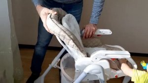 Обзор стульчика для кормления Babyton Кофейный