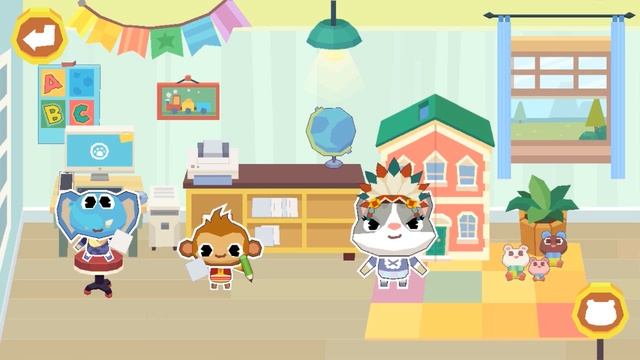 Dr. Panda School - School learning games - Educational apps for kids смотреть онлайн