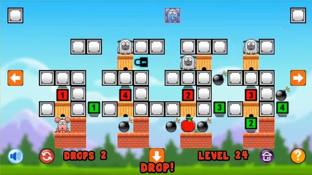 Sheep Shifter Level 24 - Three Star Solution Walkthrough смотреть онлайн