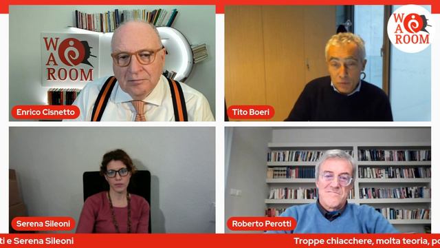 WAR ROOM Di Enrico Cisnetto Con Tito Boeri, Roberto Perotti E Serena Sileoni