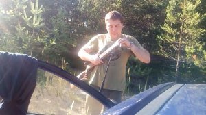 Хатсан 125 6.35мм. Пробивная по доскам на 110м!