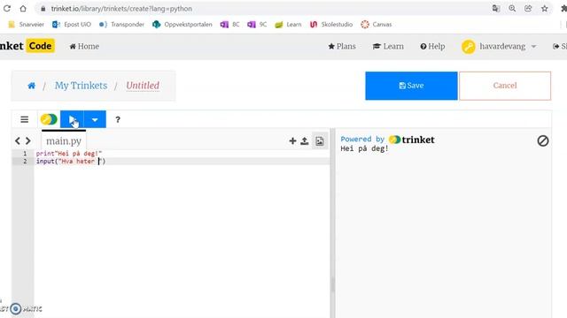 Programmering i Python Del 1 - 2: Input og Output смотреть онлайн