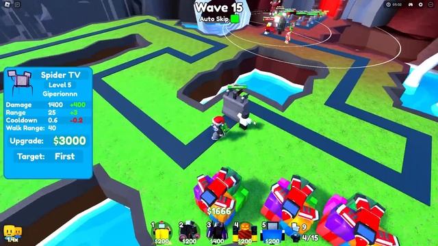 БЕСКОНЕЧНЫЙ РЕЖИМ НО КОЛЕСО ФОРТУНЫ ВЫБИРАЕТ НАМ ЮНИТОВ ДЛЯ ИГРЫ В Toilet Tower Defense! ЧАСТЬ 9 смотреть онлайн