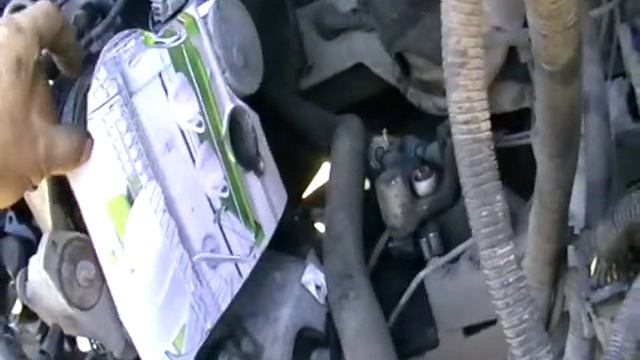 Установка механического насоса на Форд Транзит смотреть онлайн