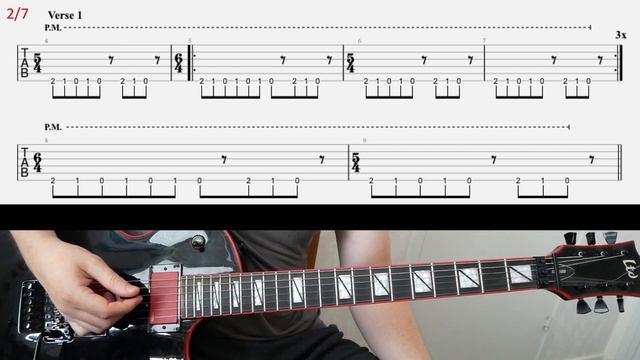 Slayer Threshold guitar lesson смотреть онлайн