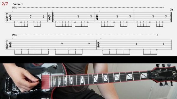 Slayer Threshold guitar lesson