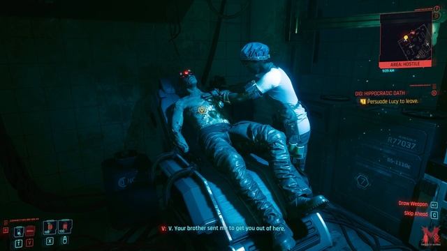 Cyberpunk 2077 (Corpo) Very Hard 100% Walkthrough 39 - Hippocratic Oath смотреть онлайн