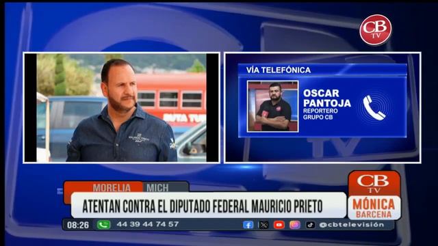 Atentan contra el diputado federal Mauricio Prieto смотреть онлайн