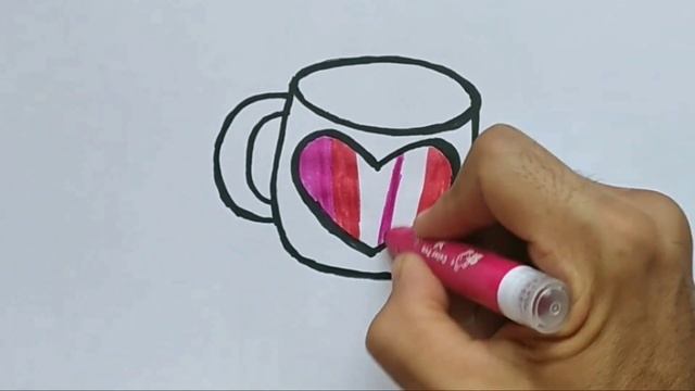 Bolalar uchun stakan rasm chizish Рисуем чашка для детей Ноw to draw a cup for children смотреть онлайн