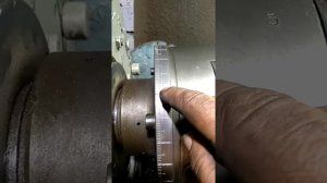 Чертим лимб на планшайбе токарного патрона .