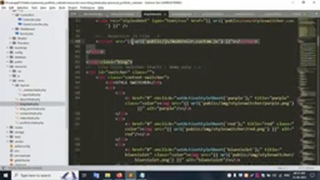 #4- Layouts app include css, js and sidebar integration | Personal Portfolio Website in Laravel 10 смотреть онлайн