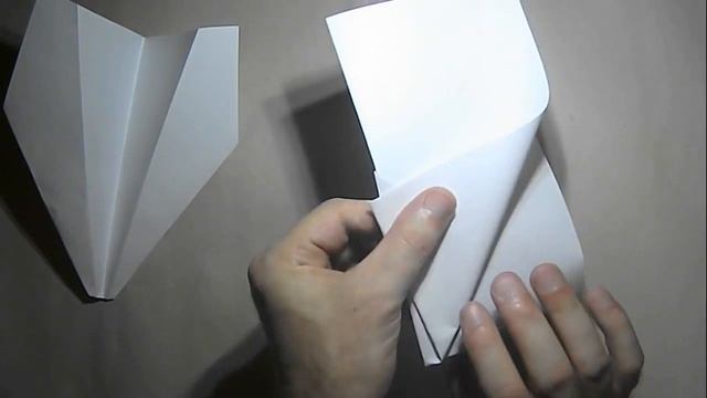 How to make an origami airplane out of A4 paper смотреть онлайн