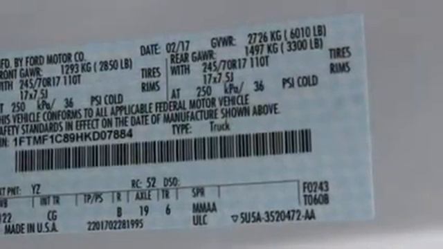 New 2017 Ford F-150 Mt Pleasant TX Sulphur Springs, TX #F5305 - SOLD смотреть онлайн