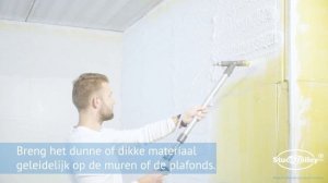 Werelds kleinste gipsspuitmachine! De Stuc-Trolley.