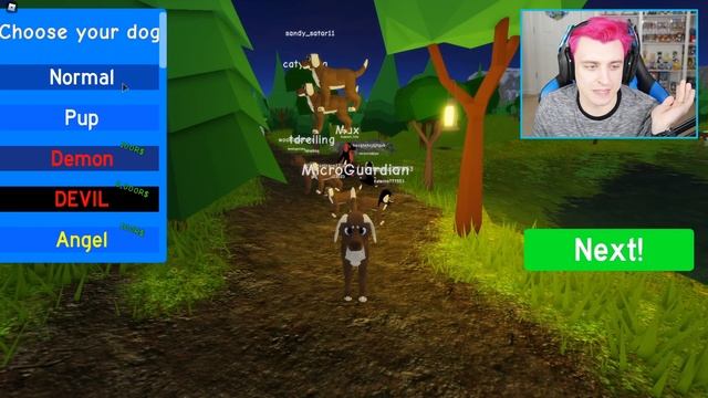 MUNJI IS HOME! Meet Our New Dog! Roblox Dog Games смотреть онлайн