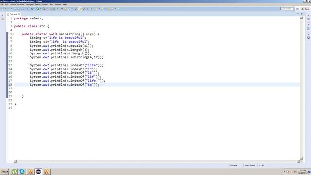 JAVA | STRING CLASS смотреть онлайн