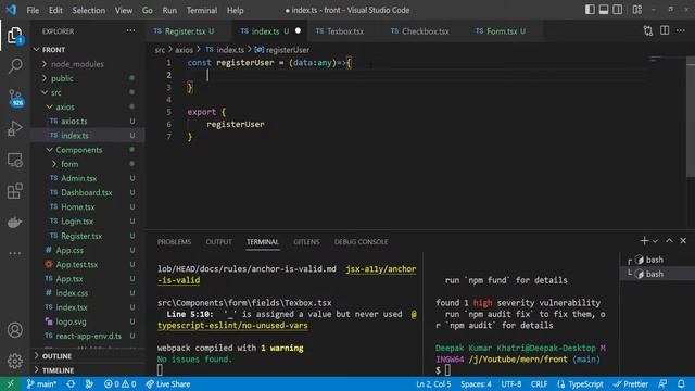 Complete Tutorial to Save React Form Data to Database in Hindi 2022 смотреть онлайн