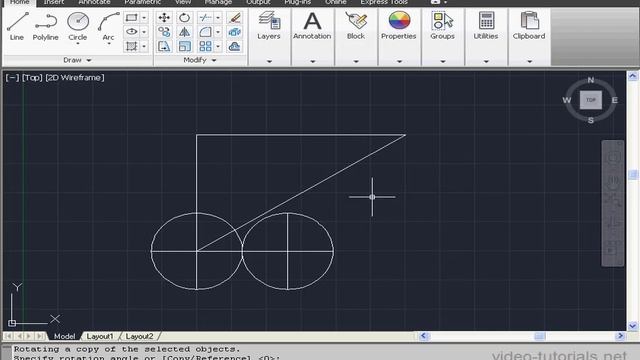25 AutoCAD Fundamentals ( Rotate Tool ) смотреть онлайн