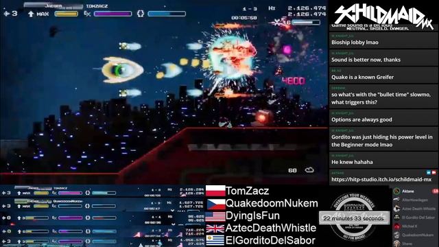 SCHILDMAID MX INTERNATIONAL RELEASE 5 PLAYER BATTLE ROYALE with Developers!!! смотреть онлайн