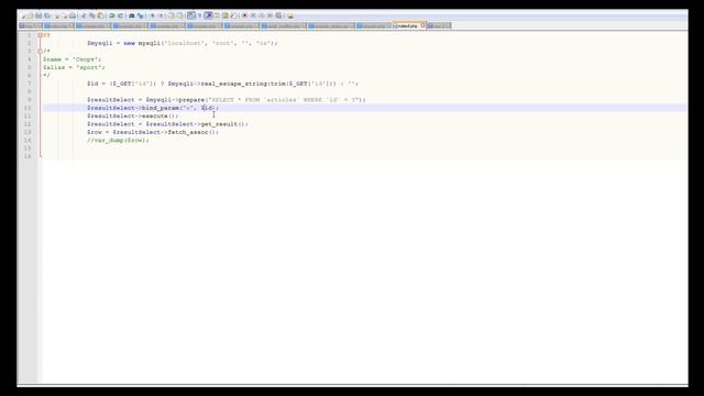 Обучение PHP - 22. Защита от sql инъекций (1080p) смотреть онлайн
