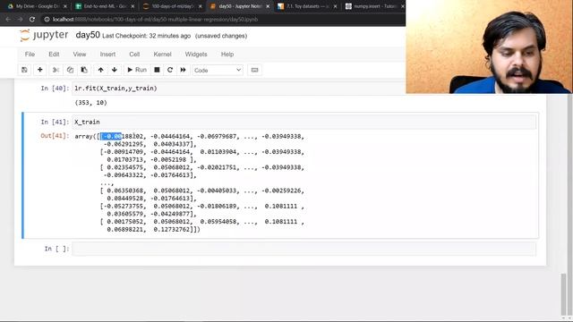 Multiple Linear Regression | Part 3 | Code From Scratch смотреть онлайн