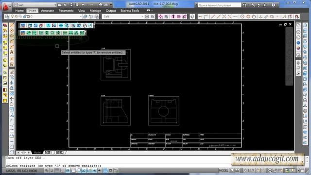 Adaucogit Salt's Automatic Dimensioning & Automatic 3D Modeling (an AutoCAD plug-in) смотреть онлайн