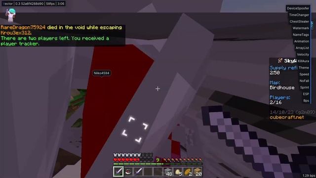 Vector Client | Full Bypassing | CubeCraft | Fly, Scaffold, Speed. смотреть онлайн