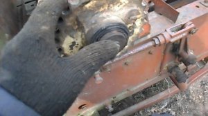 Пресс Киргизстан, Замена цепи вязального аппарата