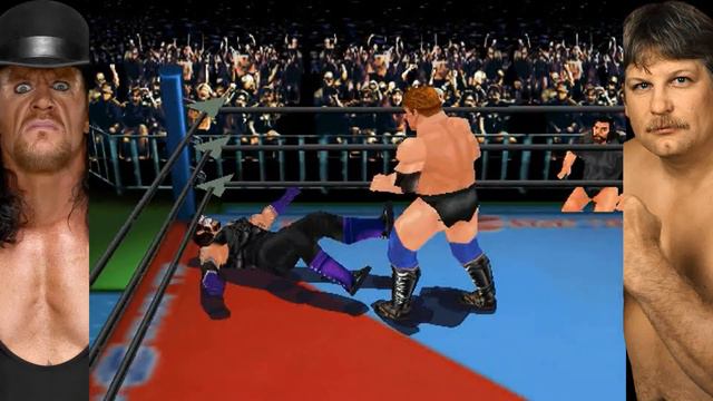 Travis VPW2 Mod Sims - The Undertaker vs Stan Hansen смотреть онлайн