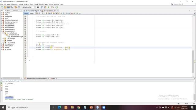 #17 increment and decrement operators in java with example as Prefix and Postfix смотреть онлайн