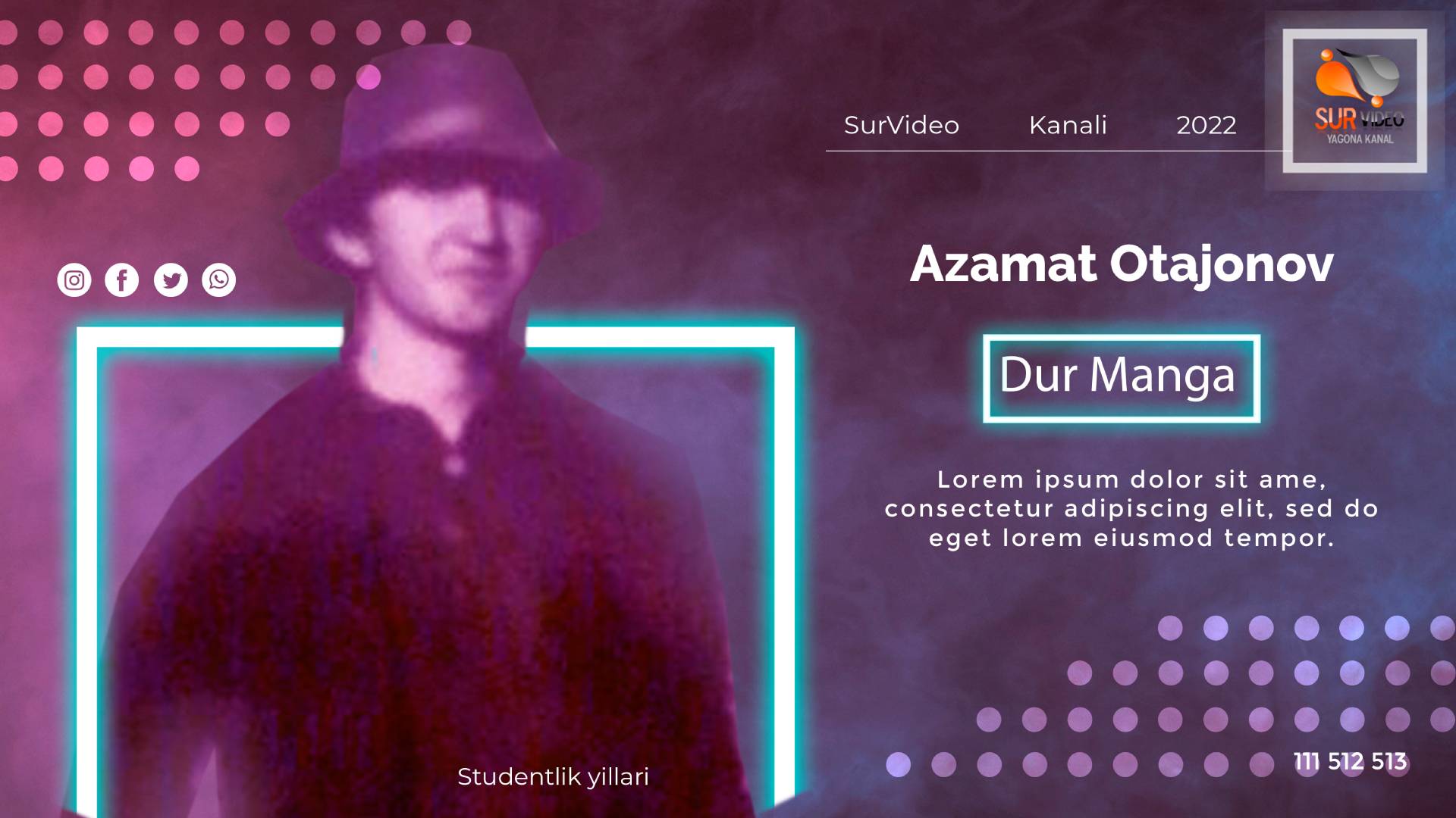 Azamat Otajonov - Dur Manga