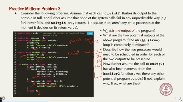 CS 110 Lecture 9 - Introduction to Threads смотреть онлайн