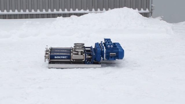 Винтовой насос SOLTEC ® BN031L01FY для дозирования растворов коагулянта и флокулянта