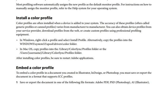 How To Work With Color Profiles | Adobe Photoshop смотреть онлайн