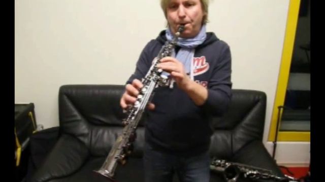 Review on Antigua Winds Power Bell Saxophone SS4290BN with Nox Hirt смотреть онлайн