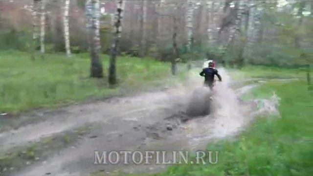 Кайо 125 Тест. Проходимость повышенная Июнь13г. Мотоприколы. смотреть онлайн