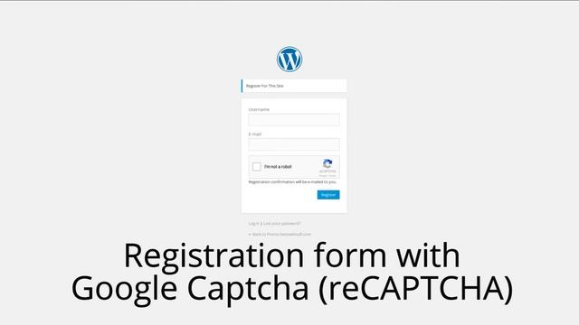 reCaptcha by BestWebSoft WordPress Plugin - Brief Overview смотреть онлайн