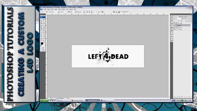 Eevee's Tutorials - Photoshop #1: L4D Logo смотреть онлайн
