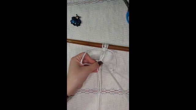 Макраме. Плоский узел. смотреть онлайн