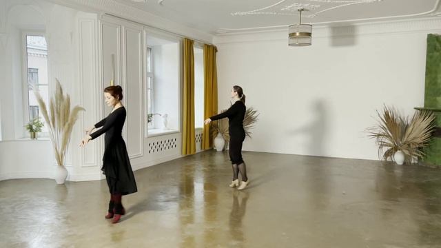 Baroque Dance As Art. Sarabande.
