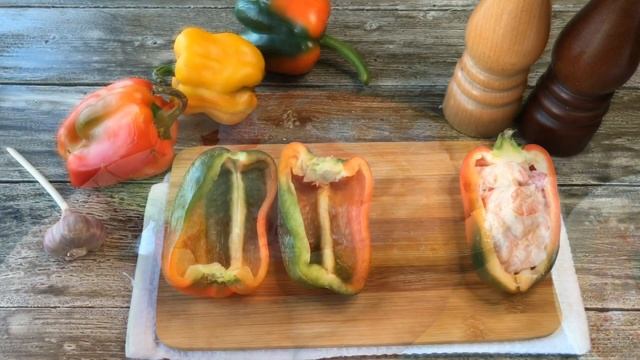 Фаршированные перцы в мультиварке на пару — видео рецепт смотреть онлайн