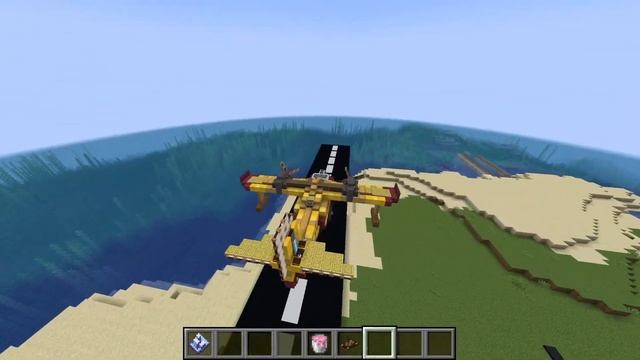 Minecraft Clockwork Cl-215 (Firefighting plane) +schematic смотреть онлайн